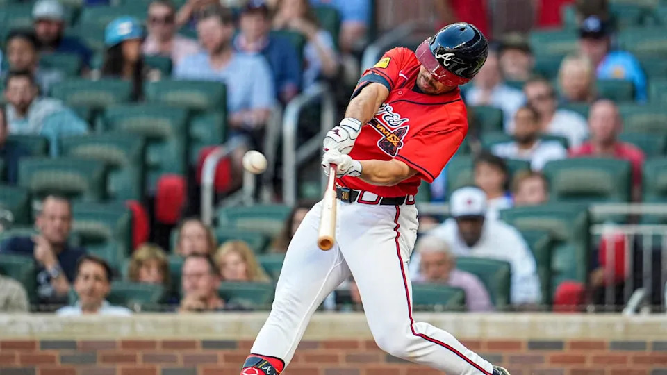 Atlanta Braves catcher Drake Baldwin (30), Dale Zanine-Imagn Images