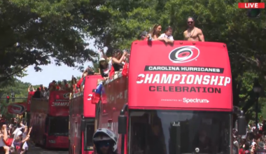 Sea of red: Photos from Carolina Hurricanes Day in Raleigh (June 20, 2026) :: WRAL.com