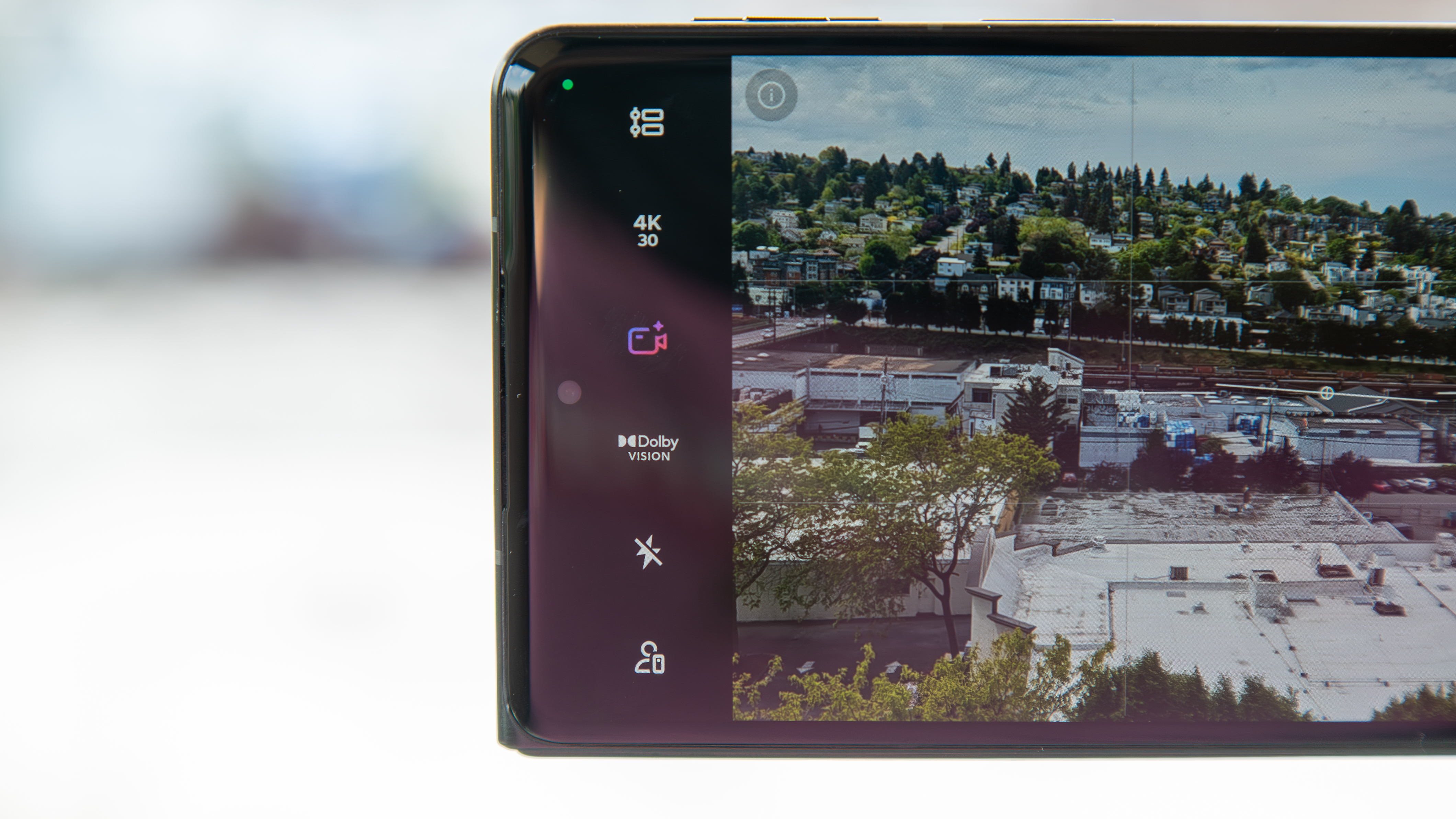 Motorola Razr Fold camera viewfinder