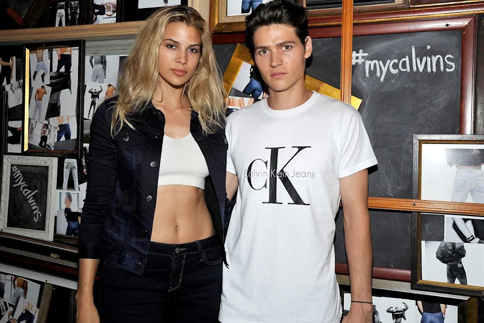 Kenya Kinski-Jones and Will Peltz in October 2015Credit: John Sciulli/Getty