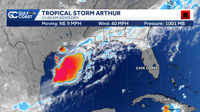 Tropical Storm Arthur tropical storm arthur