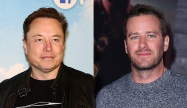 Elon Musk and Armie Hammer