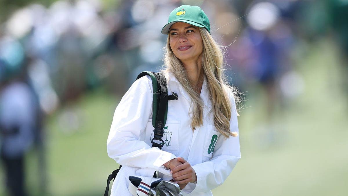 Emily Tanner looking on from the second green at Augusta National Golf Club.