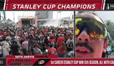 Jarvis calls into ESPN from parade float: ‘I don’t party’