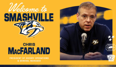 Predators Hire Chris MacFarland as President of Hockey Operations and General Manager