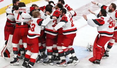 Hurricanes defeat Golden Knights 3-0 to snap 20-year Stanley Cup championship drought: Live updates and reaction