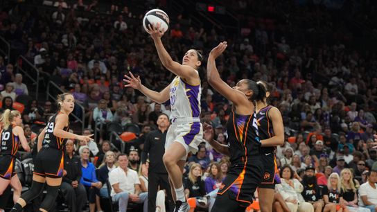 Sparks beat Mercury in OT behind Plum's 43 points