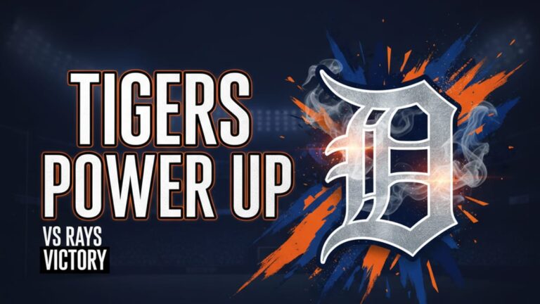 Dingler’s Big Day Lifts Tigers Past Rays 10-9