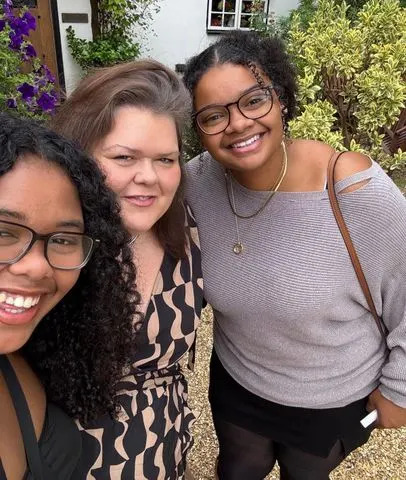 Caroline Fonjack with her daughtersCredit: Cambridge University Hospitals NHS Foundation Trust