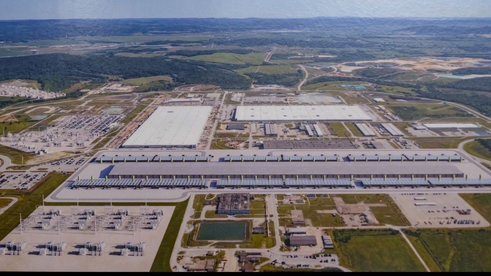Courtesy U.S. Department of Energy – Rendering of the new A.I. data center that will be constructed on the footprint of the old PORTS facility.