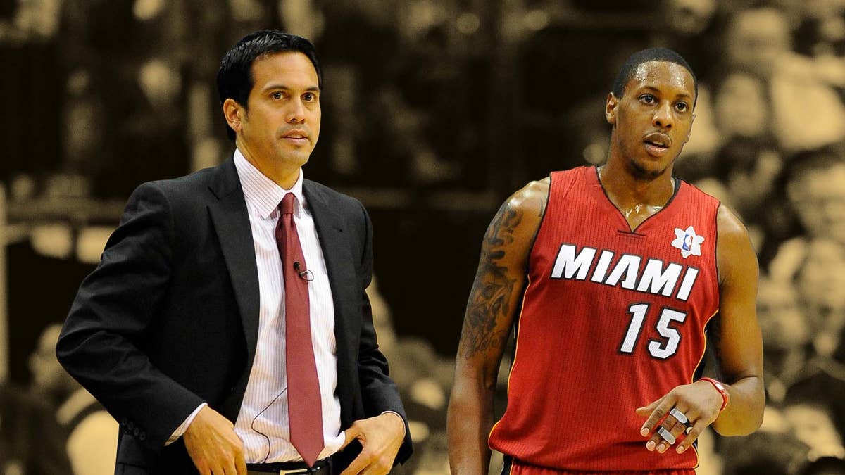 "We should be running it for Ray instead of Bron" - Mario Chalmers reveals he wasn't pleased with Erik Spoelstra's play call late in Game 6 of the 2013 Finals