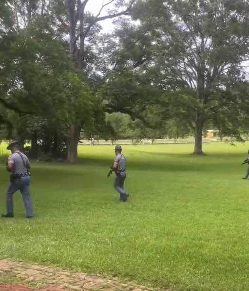 mount olive officer down