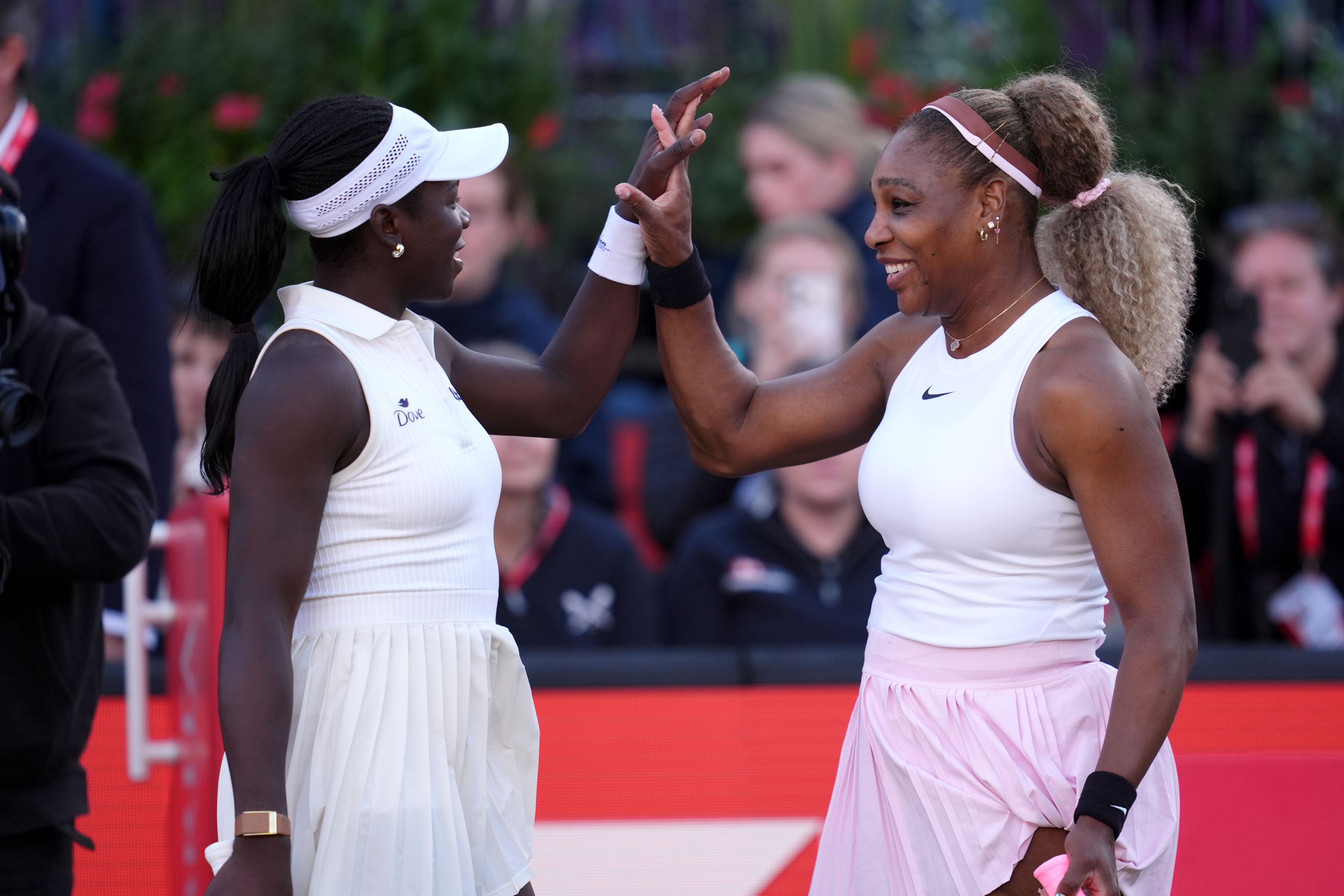 Victoria Mboko’s injury has forced Serena Williams’ doubles partner to withdraw from the HSBC Championships doubles
