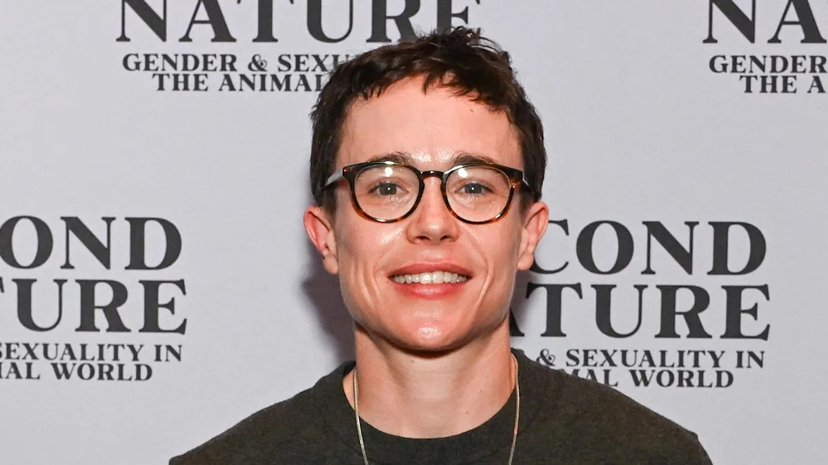 Elliot Page supported by celebrity friends after sharing rare new photo with comedian girlfriend