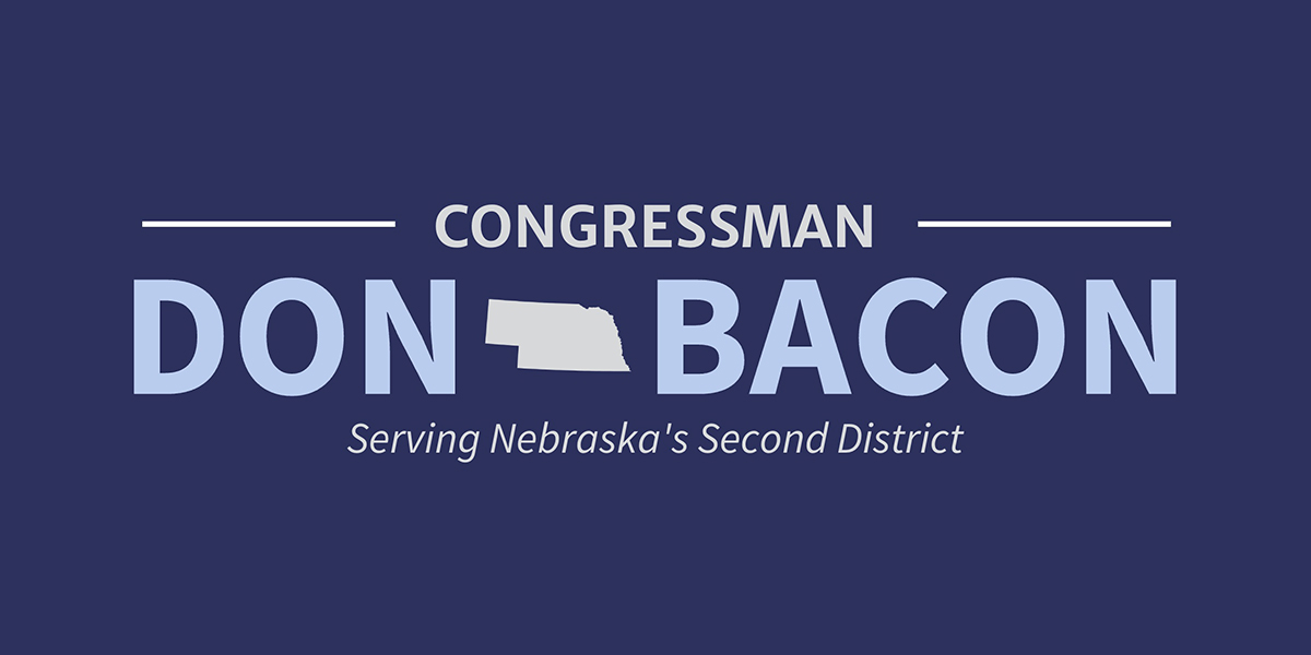 News Item | U.S. Representative Don Bacon