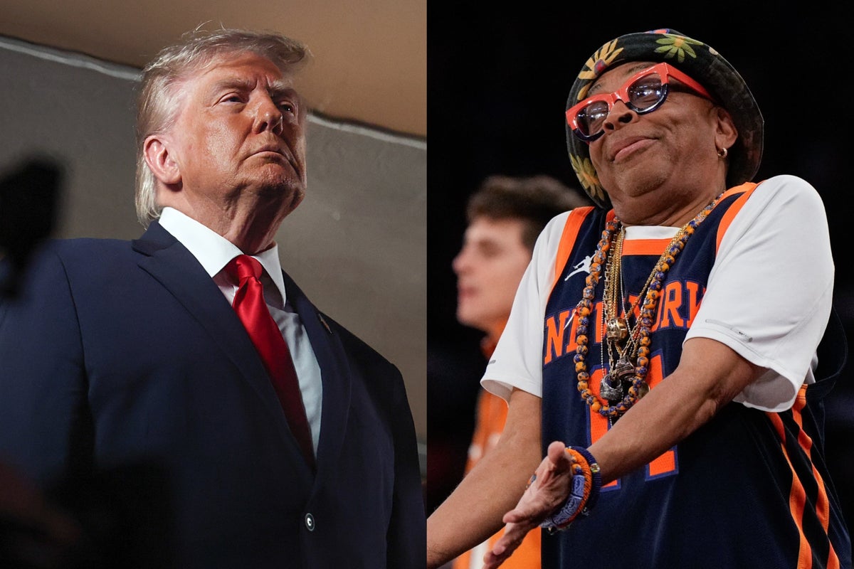 Spike Lee takes subtle dig at Trump with Knicks jersey as president watches Game 3 defeat