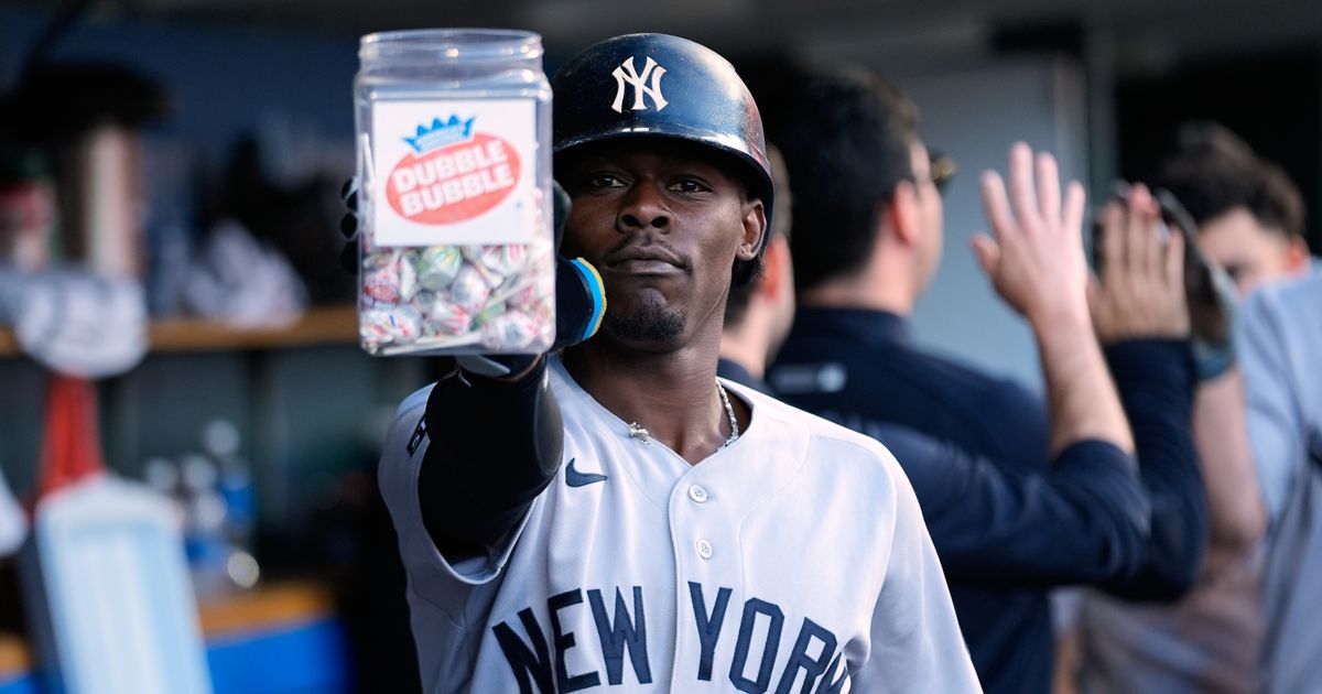 Jazz Chisholm Jr.'s big night at the plate helps Yankees end 3-game skid with 4-3 win over Tigers :: WRAL.com