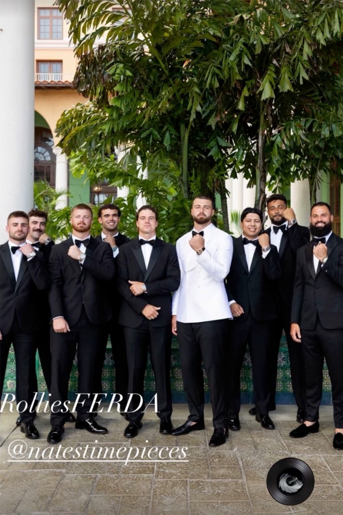 Dallas Cowboys tight end Jake Ferguson gifted his groomsman Rolex watches.  