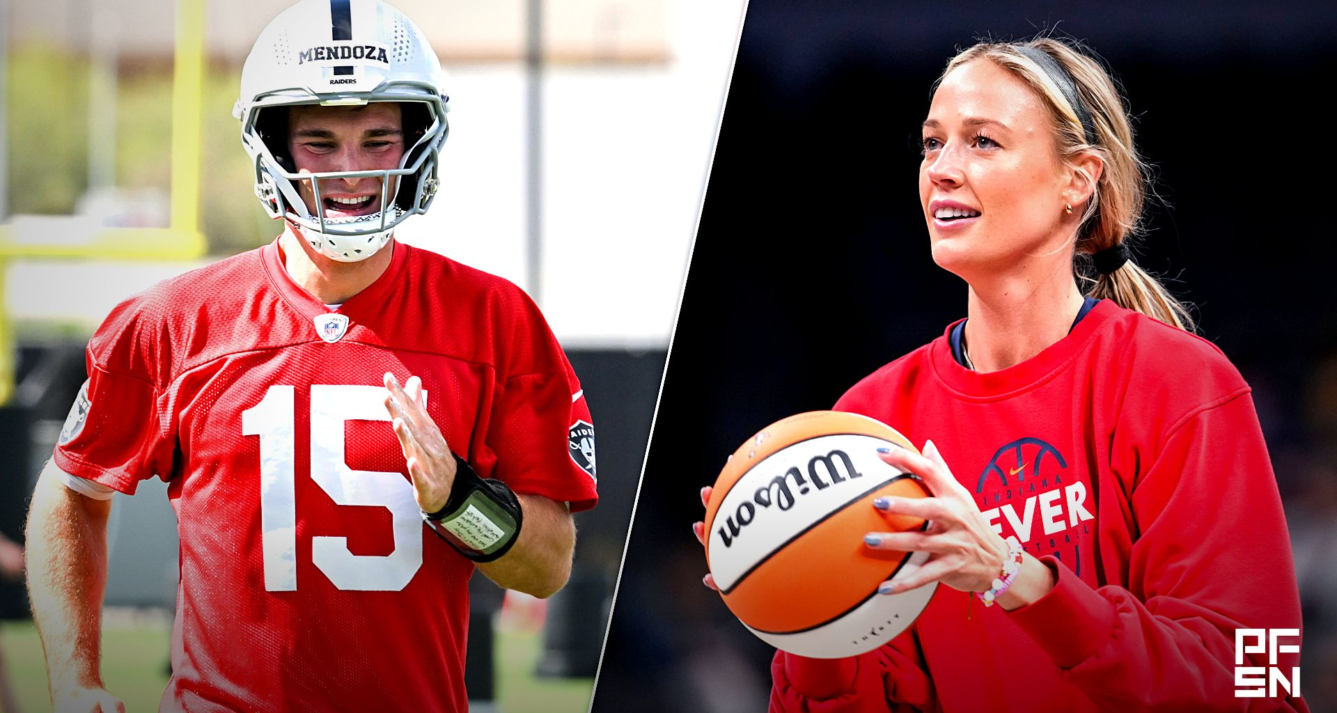 Fernando Mendoza Gets WNBA Star Sophie Cunningham’s Attention As Raiders QB Graduates From Cal