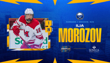 Sabres select forward Morozov with 20th pick in NHL Draft
