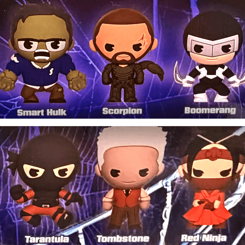 Official Brand New Day toys of its villains.
