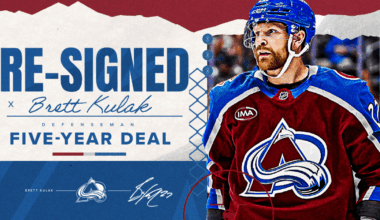 Avalanche Re-Signs Kulak | Colorado Avalanche