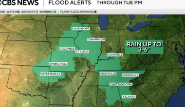Flooding could impact more than 88 million as severe storms threaten multiple states
