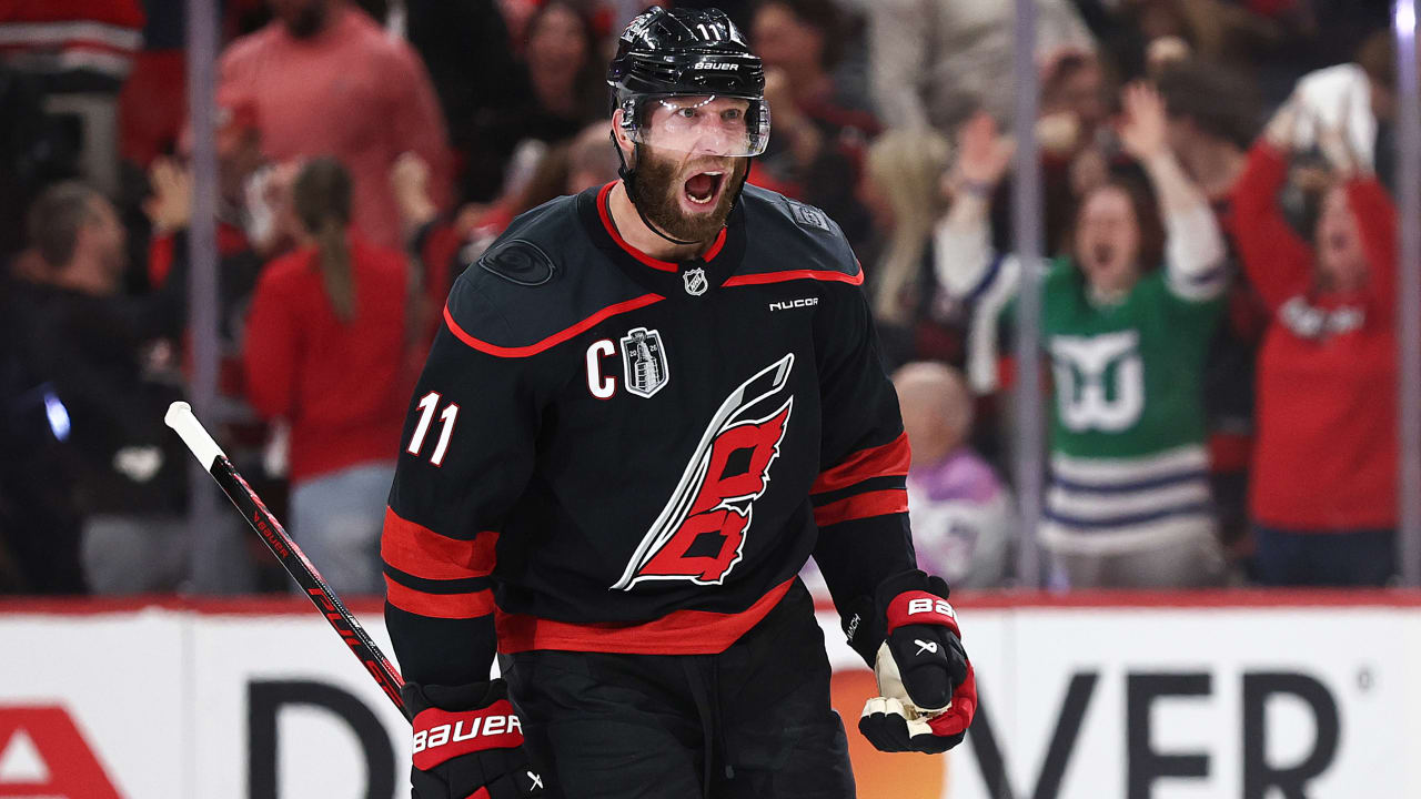 NHL EDGE stats: Jordan Staal’s case for Conn Smythe Trophy in 2026