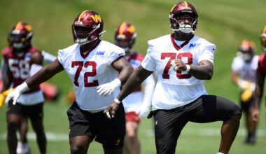 Commanders tackle Laremy Tunsil takes Josh Conerly under his wing: 'I see myself' in him
