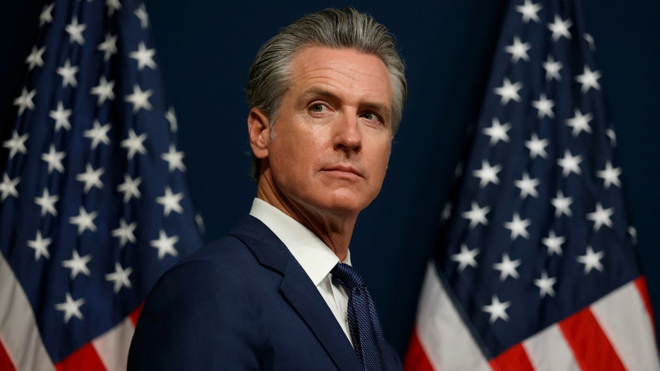 California Gov. Gavin Newsom in Sacramento, California.