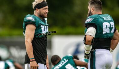 Zach Ertz gets emotional talking about his time with the Eagles