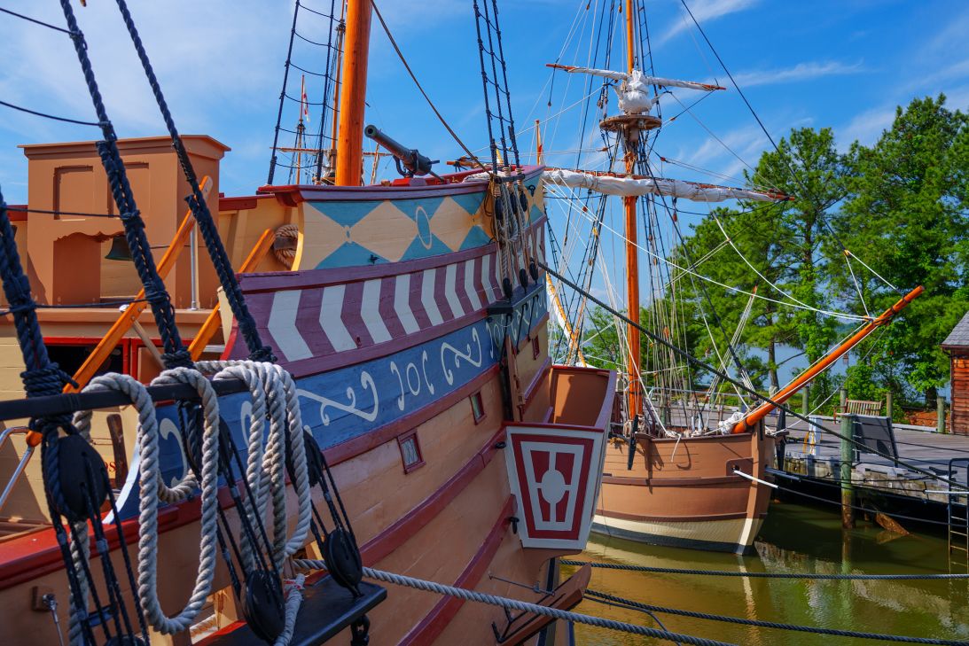 The Jamestown settlement marked its 400th anniversary in 2007. The colonists there initially struggled but Jamestown became a strong foundation for the Virginia colony.