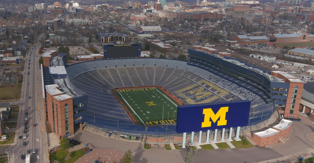 Michigan Stadium may not be the largest stadium in the country for long