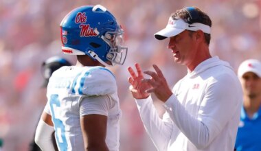 Trinidad Chambliss says Lane Kiffin wasn't 'truthful' about recruiting struggles at Ole Miss