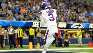 Jordan Addison’s Contract Extension Got More Difficult This Week