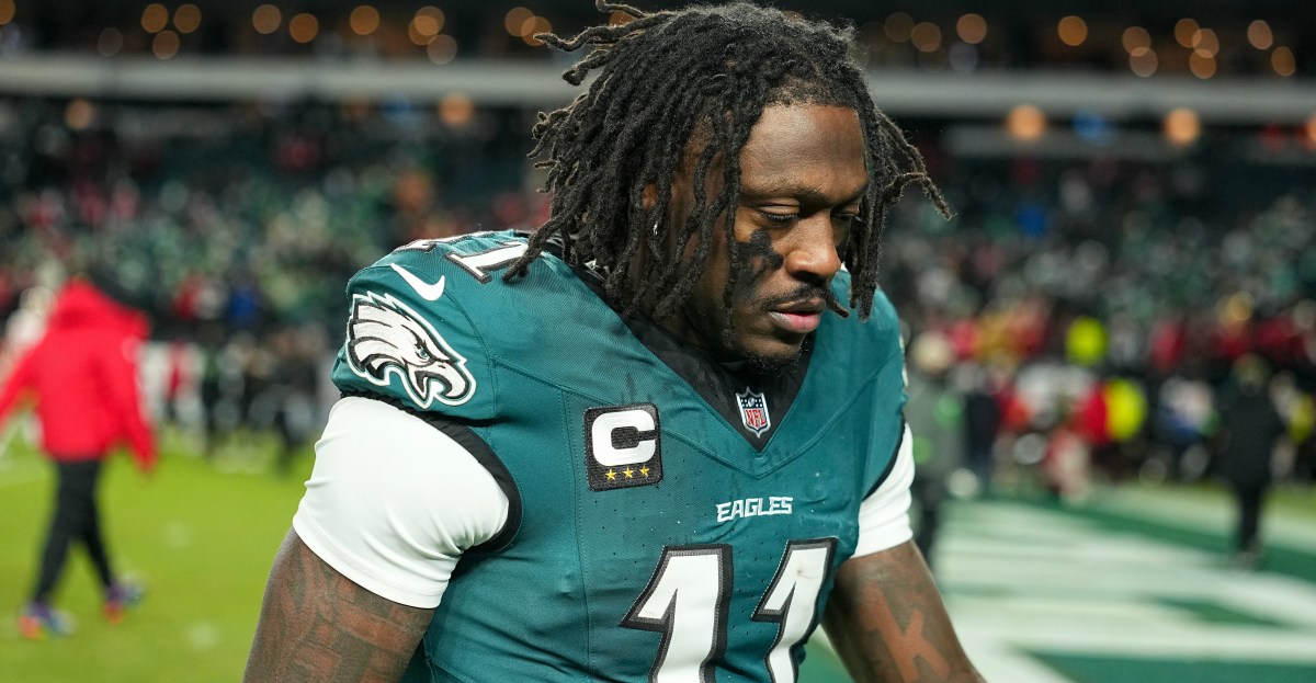 A.J. Brown’s parting words for the Eagles were dripping in arrogance