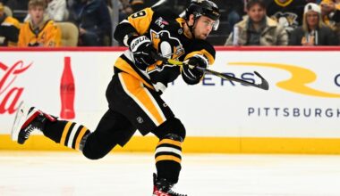 Penguins extend qualifying offers to seven players, including Egor Chinakhov