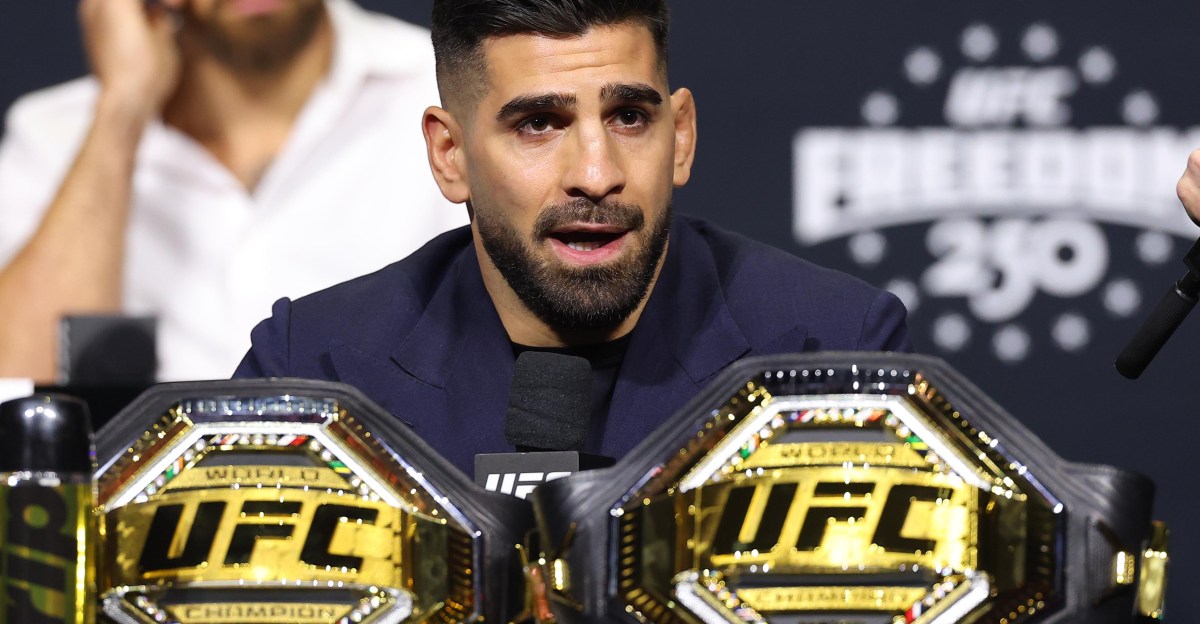 Ilia Topuria responds to Justin Gaethje’s divorce comments: ‘I’m going to put you to sleep in front of your whole family’