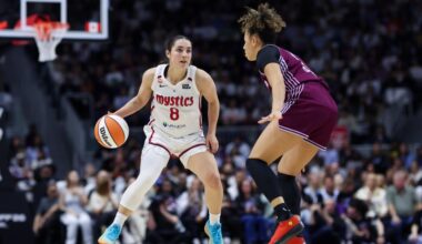 Mystics’ Georgia Amoore exits game vs. Fire with right knee soreness