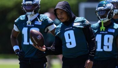 Makai Lemon injury: Eagles wide receiver reportedly dealing with hamstring issue