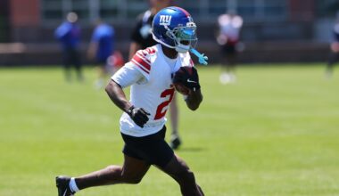 NY Giants minicamp storylines - Who’s starting at cornerback?