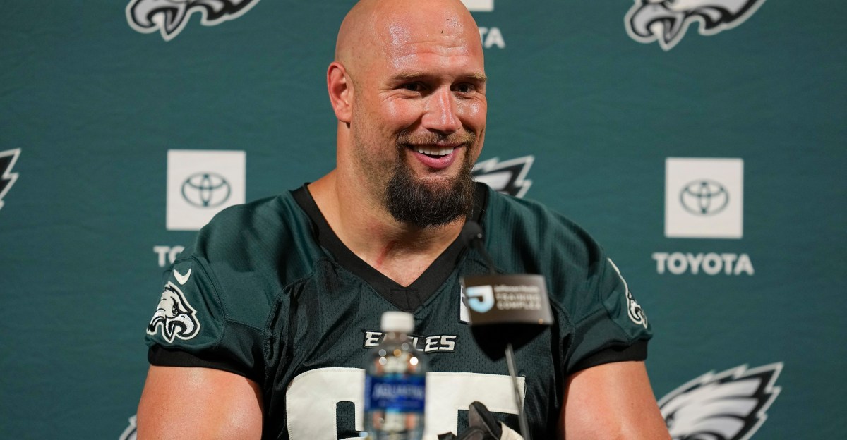 Eagles News: Lane Johnson says he’ll have guard help for the first time in his career