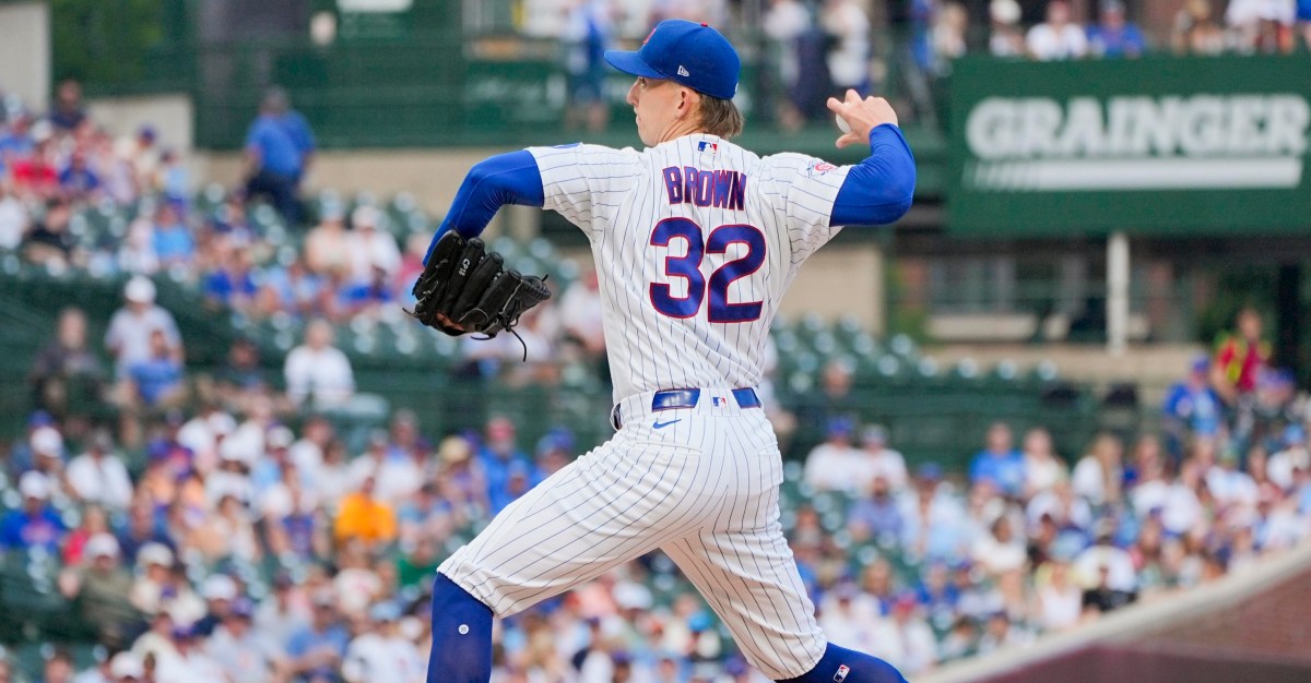 Cubs roster move: Ben Brown to injured list