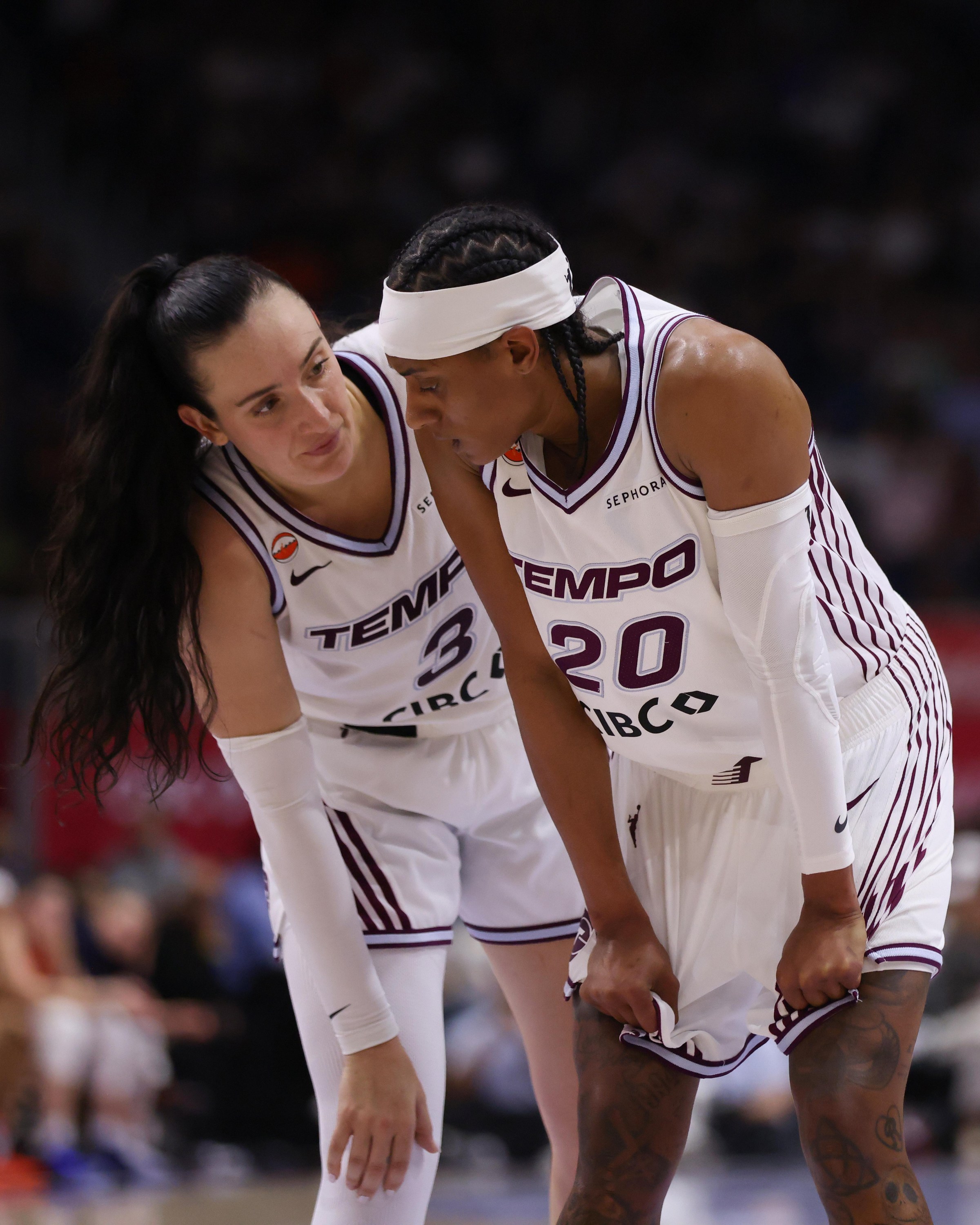 Brittney Sykes and Marina Mabrey are both averaging over 17 points per game for the Toronto Tempo.