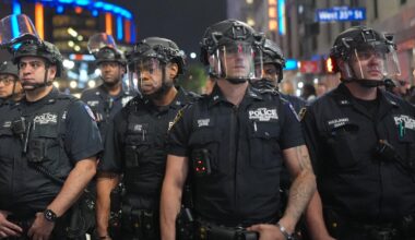 NYPD defends "frozen zone" security around Madison Square Garden for NBA Finals Game 4