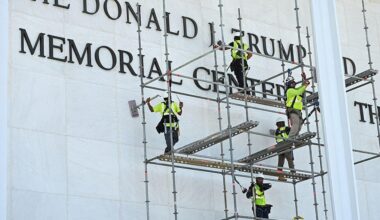 Appeals court turns down last-minute request to let Trump's name stay on Kennedy Center