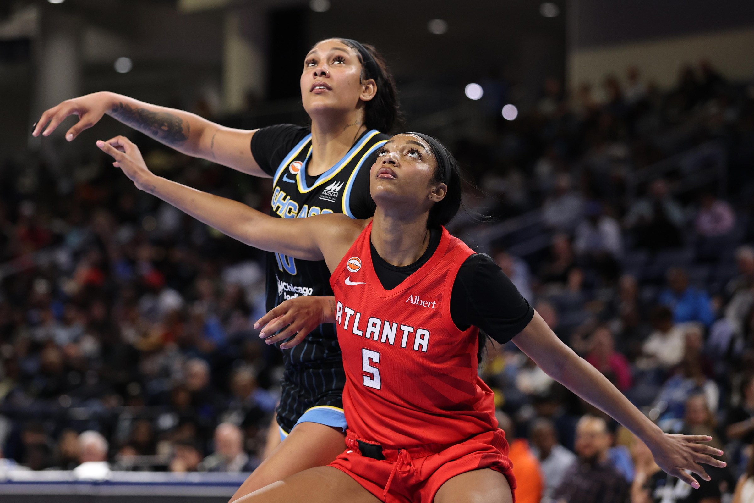 It’s easy to point to the loss of Angel Reese as the reason for the Sky’s sudden dip in rebounding rate, but Chicago should still rank better on the boards than it currently does.