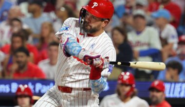 Is Kyle Schwarber playing today? Philadelphia Phillies slugger out of lineup vs. Washington Nationals
