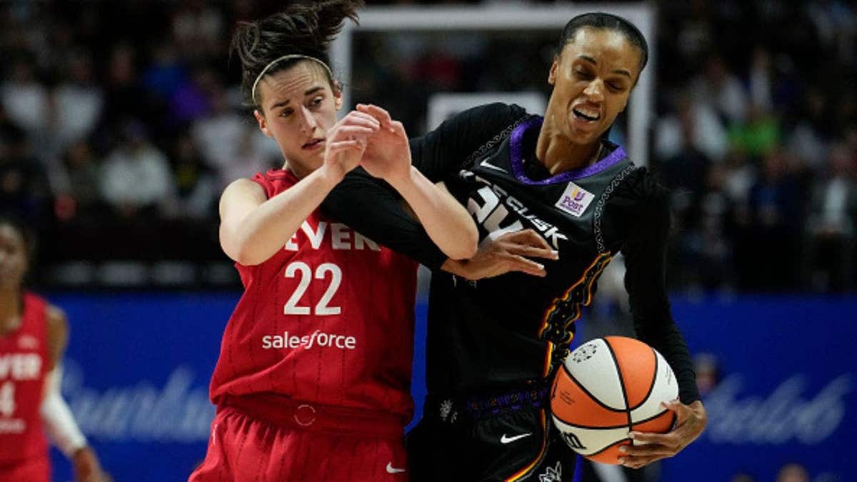 (SEPT. 2024) One of Caitlin Clark's biggest nemeses happens to be a former teammate. (Photo by Joe Buglewicz/Getty Images)