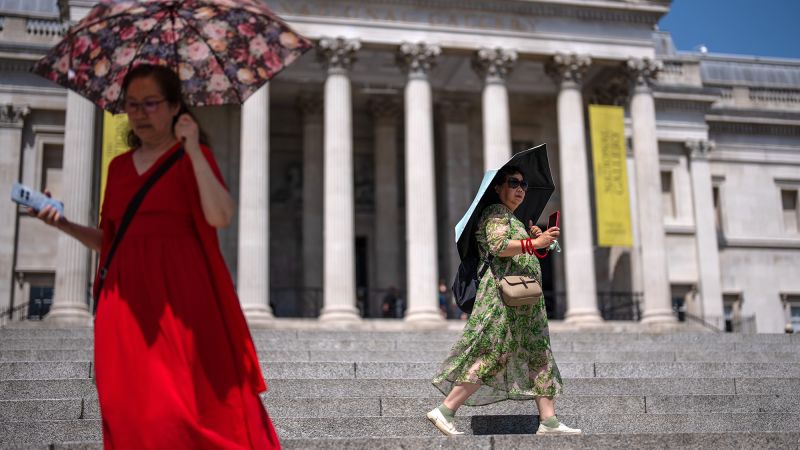 Live updates: Europe braces for brutal, record-breaking temperatures as heat wave intensifies